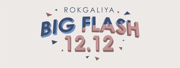 Rayakan Harbolnas di ROKGALIYA BIG FLASH 12.12!