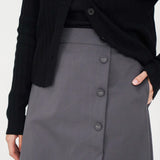 Rami Skirt - Dark Grey