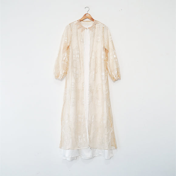 Anggun Lace Dress - Broken White