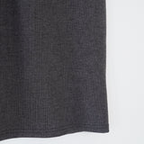 Ribby Skirt - Charcoal