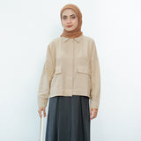Moon Crop Shirt - Cream
