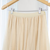 Blow Tutu Skirt - Cream