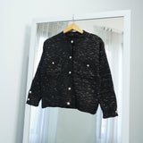 Doona Knit Cardigan Black