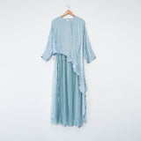 Shimmer Dress - Sky Blue