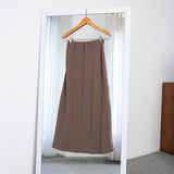 Slip Skirt - Poly Walnut