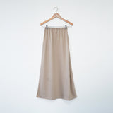 Slip Skirt - Satin Mocca