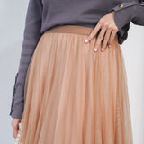 Blow Tutu Skirt - Chocolate