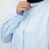 Drey Shirt - Aster Sky Blue