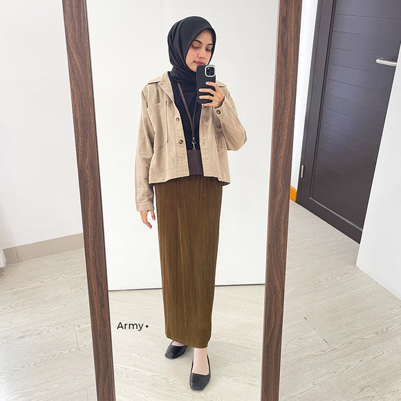 Mide Skirt - Army