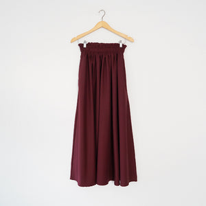 Mona Skirt - Burgundy