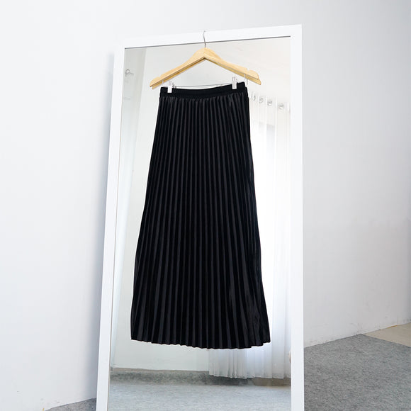Velvet Skirt Black