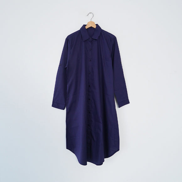 Emma Long Shirt - Navy