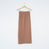 Ribby Skirt - Mocca