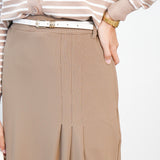 Tassy Skirt - Taupe