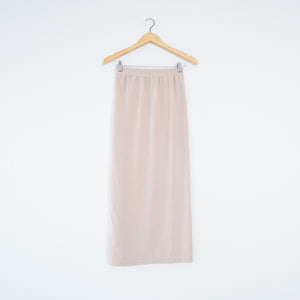 Ribby Skirt - Cream