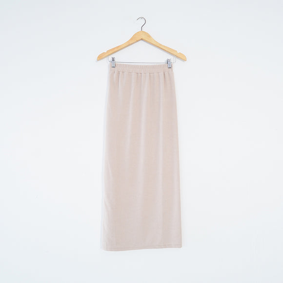 Ribby Skirt - Cream