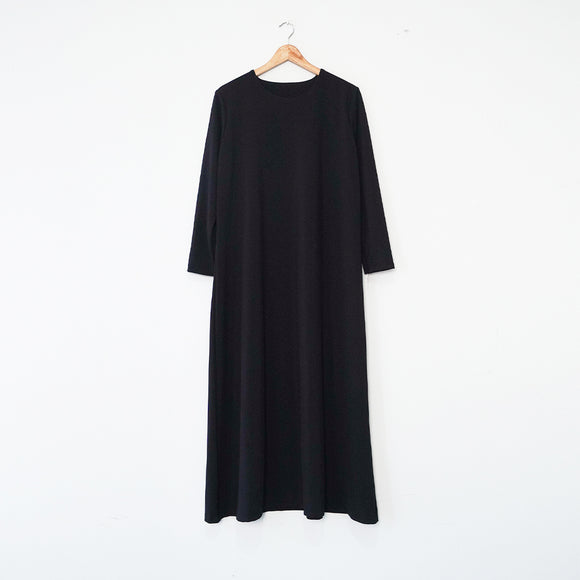 Basic Knit Dress - Black