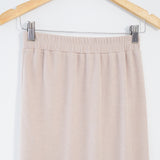 Ribby Skirt - Cream