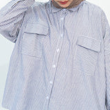 Binna Oversized Shirt Denim