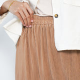 Mide Skirt - Almond