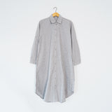 Emma Long Shirt - Stripe Grey