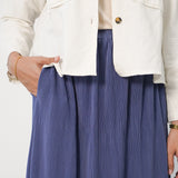 Mide Skirt - Denim