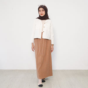 Mide Skirt - Almond