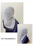 Hijab Malay Tudungruffle - N 17