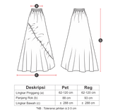 Elastane Skirt Mushroom