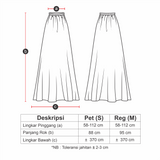 Vafe Skirt Broken White